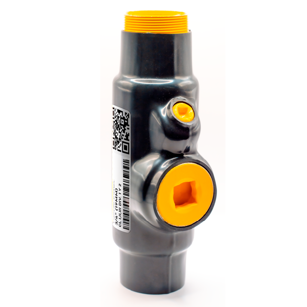 Sello vertical / horizontal con recubrimiento de PVC marca REPSA Yellow Coat.