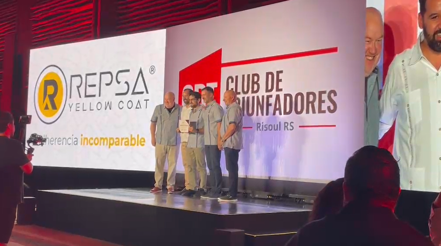 REPSA Yellow Coat presente en el Club de Triunfadores de RISOUL 2026
